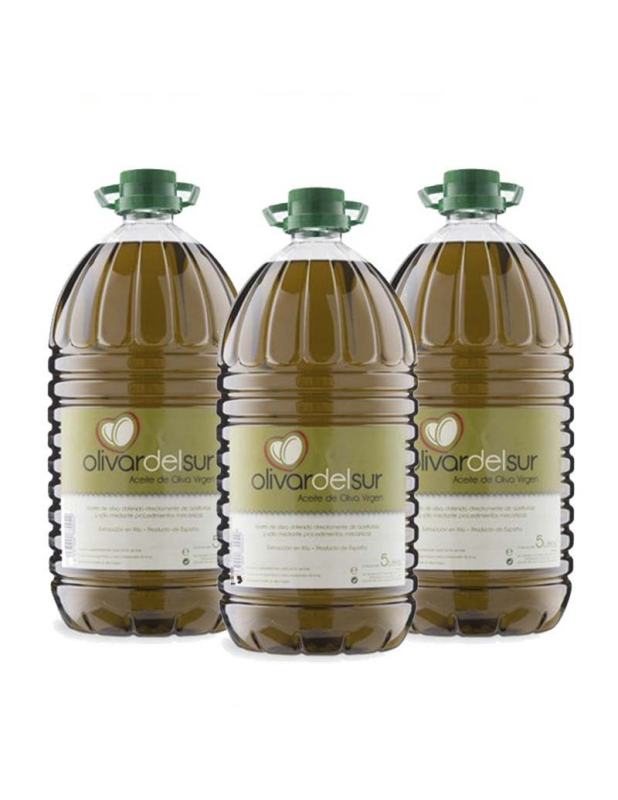 Aceite de oliva suave Abril garrafa de 5 litros.