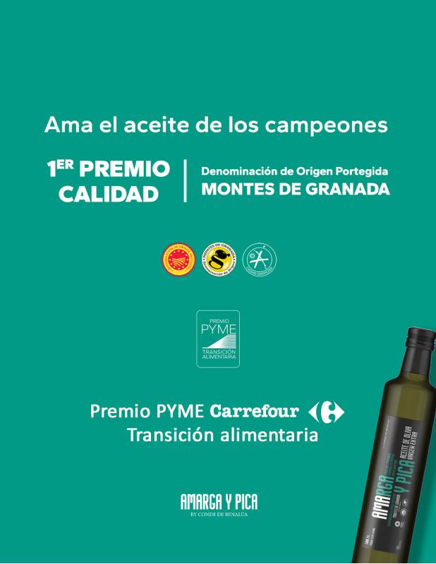 Amarga y Pica AOVE botella vidrio... Amarga y Pica AOVE botella vidrio...