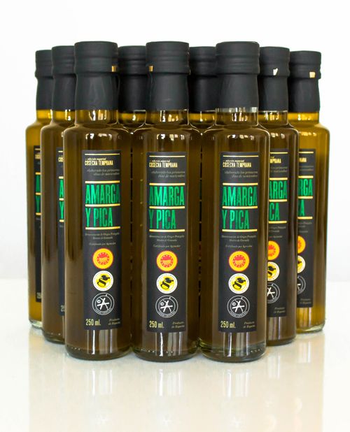 Aceite de Oliva Virgen Extra Amarga y Pica 